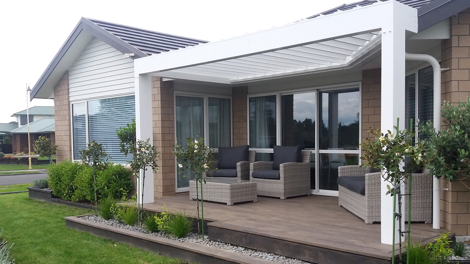 Deck&nbsp;pergola-roof