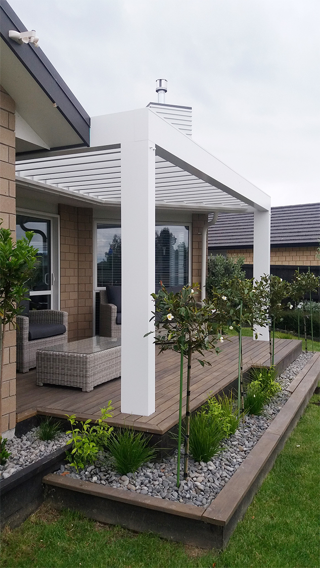 Deck pergola Deck pergola