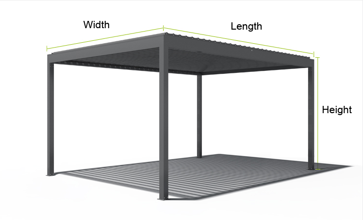 Customized pergola