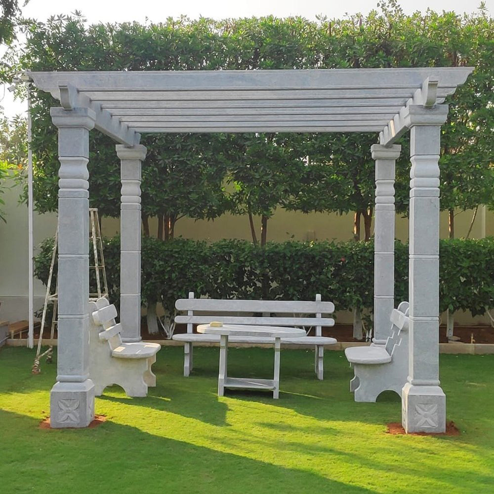 Stone Pergolas